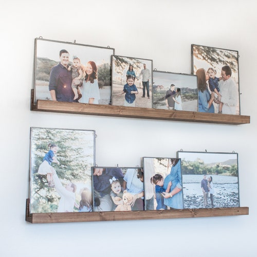 Wooden Picture Ledge Shelf | Ledge Shelves | Wooden Shelf | Rustic Floating Shelf | Floating Shelves | Rustic Home Decor | Modern Shelving
