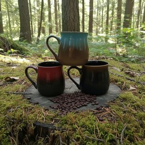 16 Ounce Rustic Sandblasted Big Foot/Sasquatch Design Mug image 3