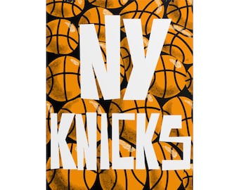 Póster de baloncesto de los NY Knicks / Póster enrollado, Arte mural deportivo