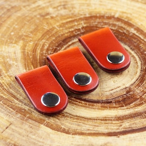 Cable organizer, Cord holder, Cable organizer, Leather earbud holder , Great gift!
