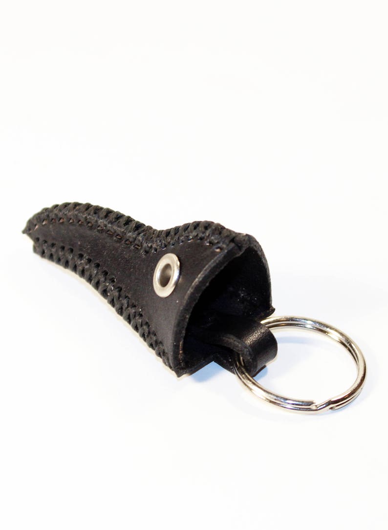 Black Plague Doctor Mask Plague Doctor Mask KeyChain Great gift Leather Key Chain Unique Handmade item!