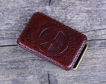 Leaher belt buckles