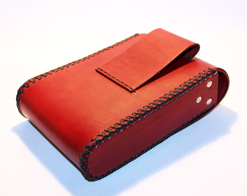 Leather Purse! Red Belt Purse Belt Bag Leather Bag Hip Bag Leather Handmade Pouch Belt Pouch Medieval Pouch