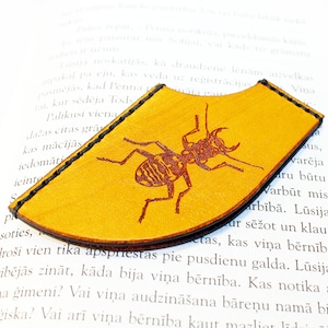 Ant bookmark, bookmark corner, gifts for booklover, gifts for bookworms.