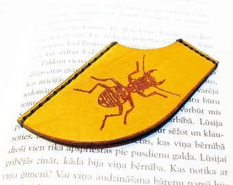 Ant bookmark, bookmark corner, gifts for booklover, gifts for bookworms.