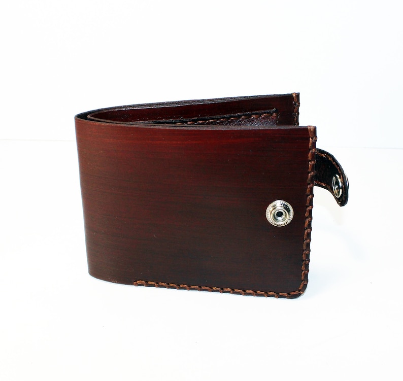 Leather wallet brown wallet great leather item brown Etsy