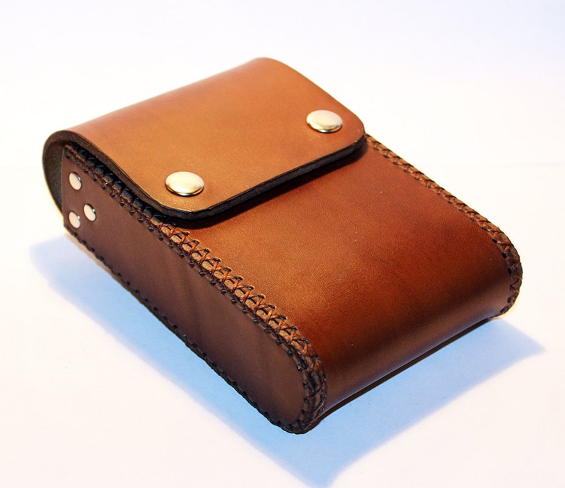 Belt Pouch Leather Handmade Pouch Brown Belt Purse Belt Etsy