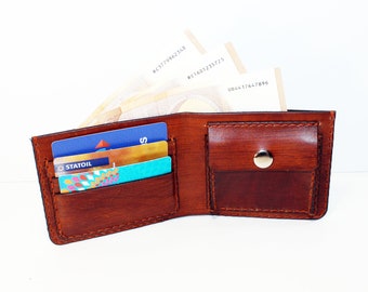 Handmade Leather AK-47 Wallet, Men's Card Holder - Etsy