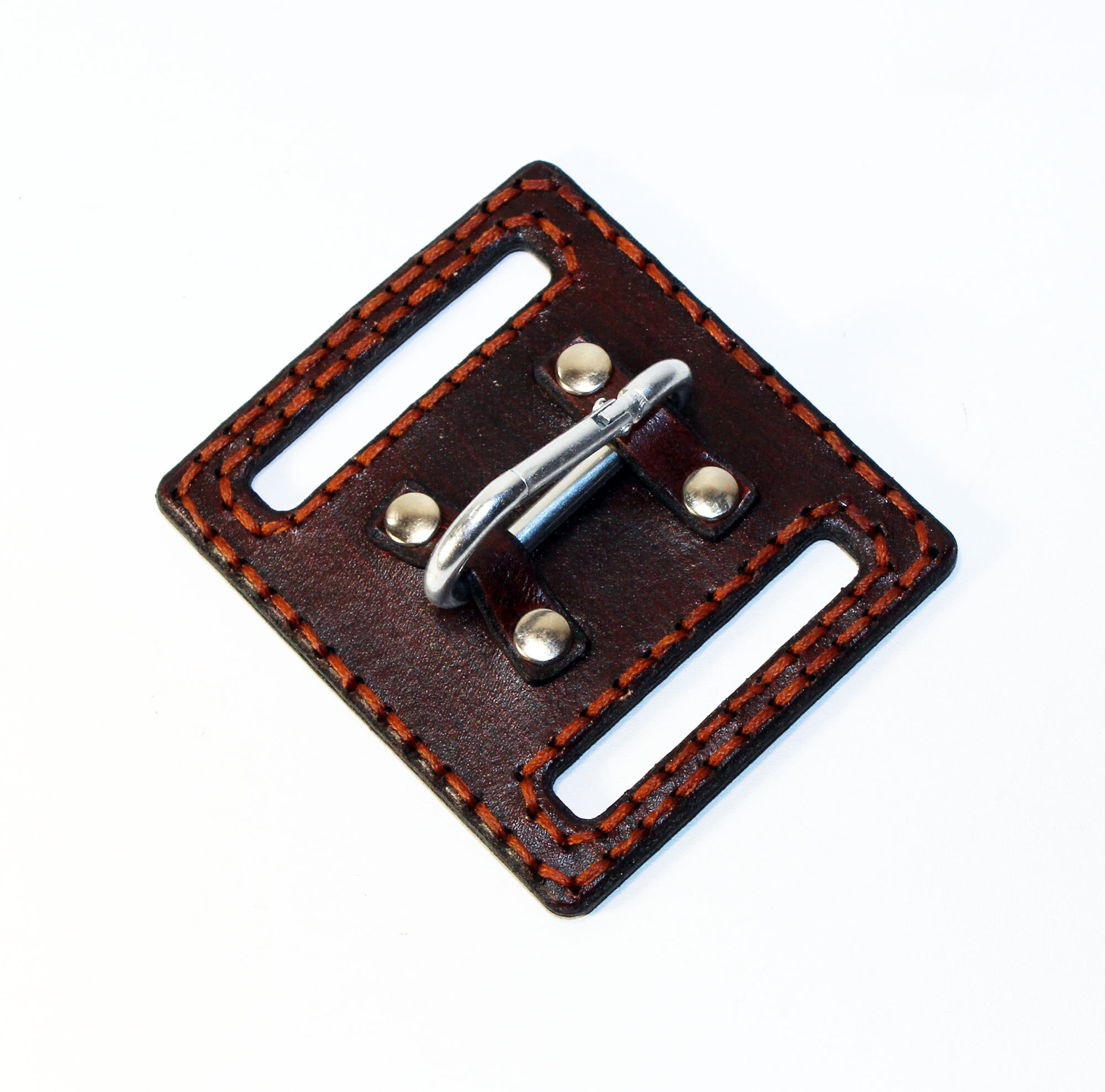 Leather Keychain Belt Clip Holder Handmade Keyholder Belt Etsy