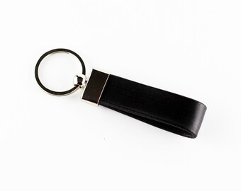 for Infiniti Black Leather Key Chain Key-ring Keychain | eBay