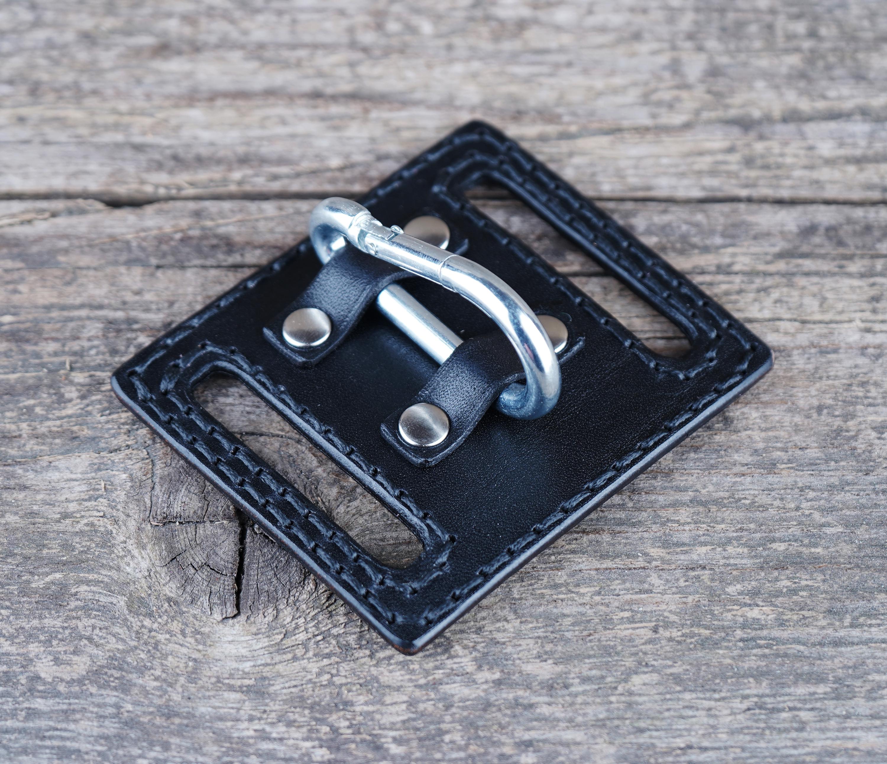 Portachiavi In Acciaio Inox Di Sicurezza Clip On Heavy Duty