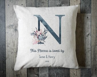 Personalised This Nanna Is Loved By Cushion Cover - Mothers Day - Gift - Cushion - Nana Cushion