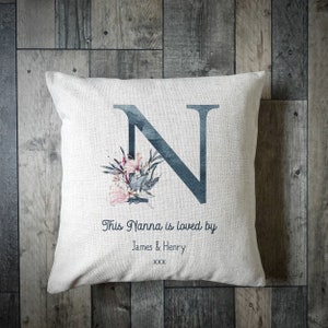 Personalised This Nanna Is Loved By Cushion Cover - Mothers Day - Gift - Cushion - Nana Cushion