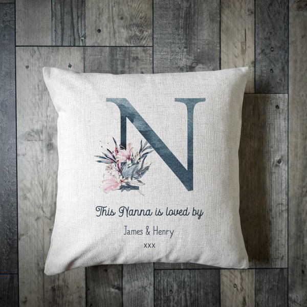 Personalised This Nanna Is Loved By Cushion Cover - Mothers Day - Gift - Cushion - Nana Cushion