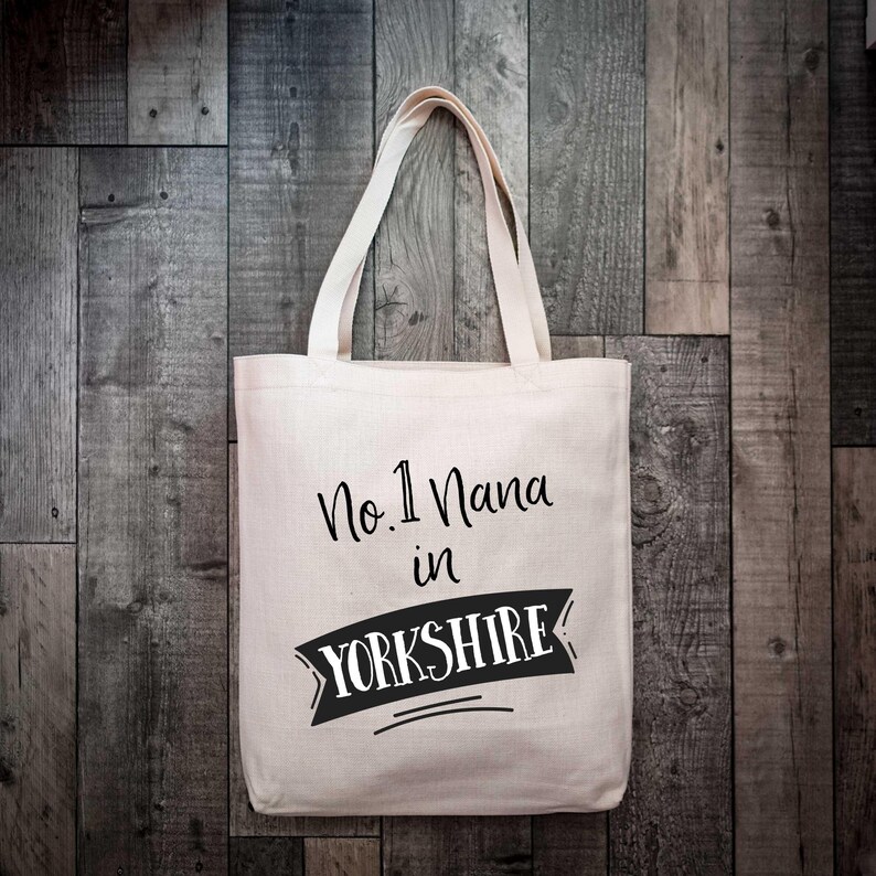 No.1 ....... Personalised Tote Bag | Shopping Bag | Gifts For Grandma | Mum Tote Bag | Personalised Shopping Bag image 2