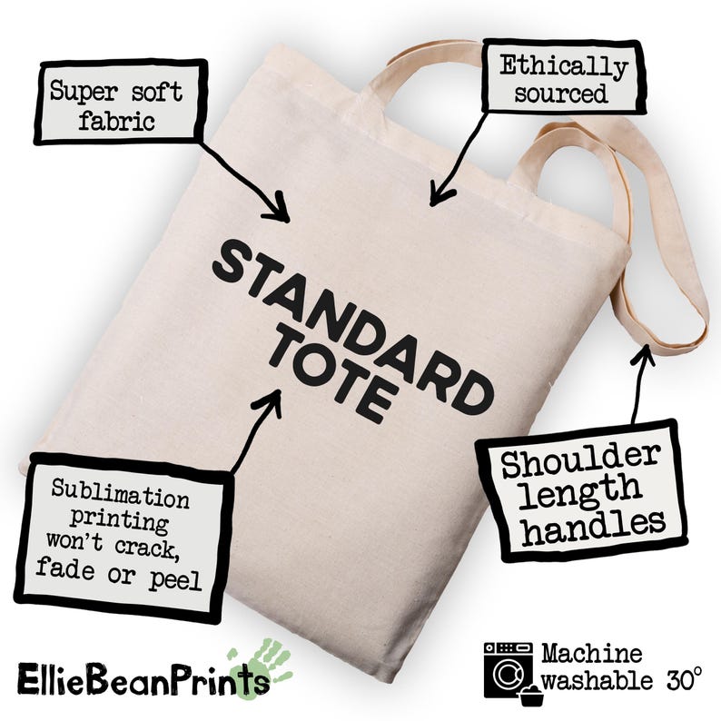 No.1 ....... Personalised Tote Bag | Shopping Bag | Gifts For Grandma | Mum Tote Bag | Personalised Shopping Bag image 3