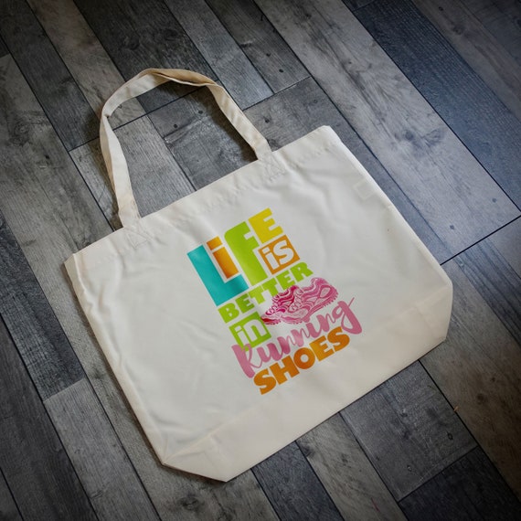 Running Shoes Tote Bag Runners Gift 