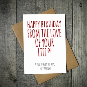 Joyeux anniversaire de l’amour de votre vie EV Carte d’anniversaire - Carte de véhicule électrique - Tesla Carte d’anniversaire - Mari - Petit ami - Petite amie