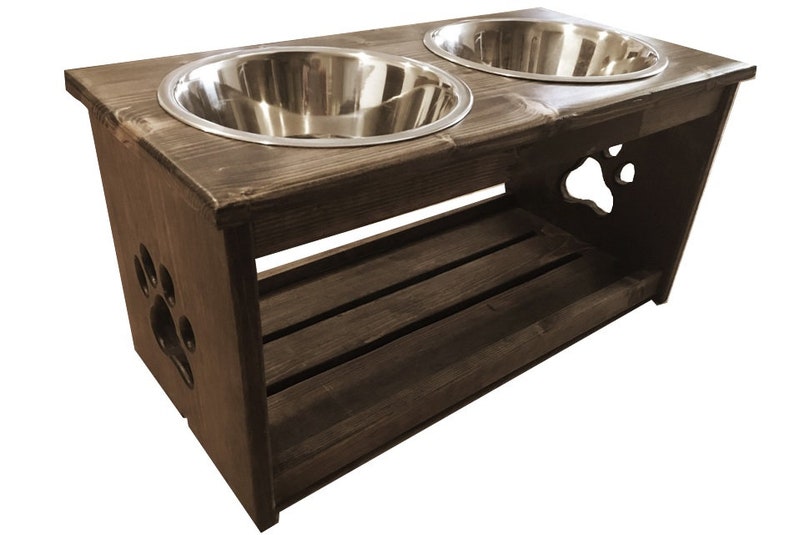 Raised Dog Bowl Stand / Custom Height 12 to 24 / Etsy UK