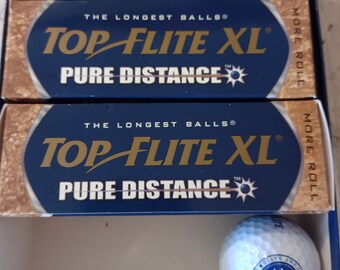 Pelotas de golf Top Flite XL Camp David: Emblema militar, caja de 9