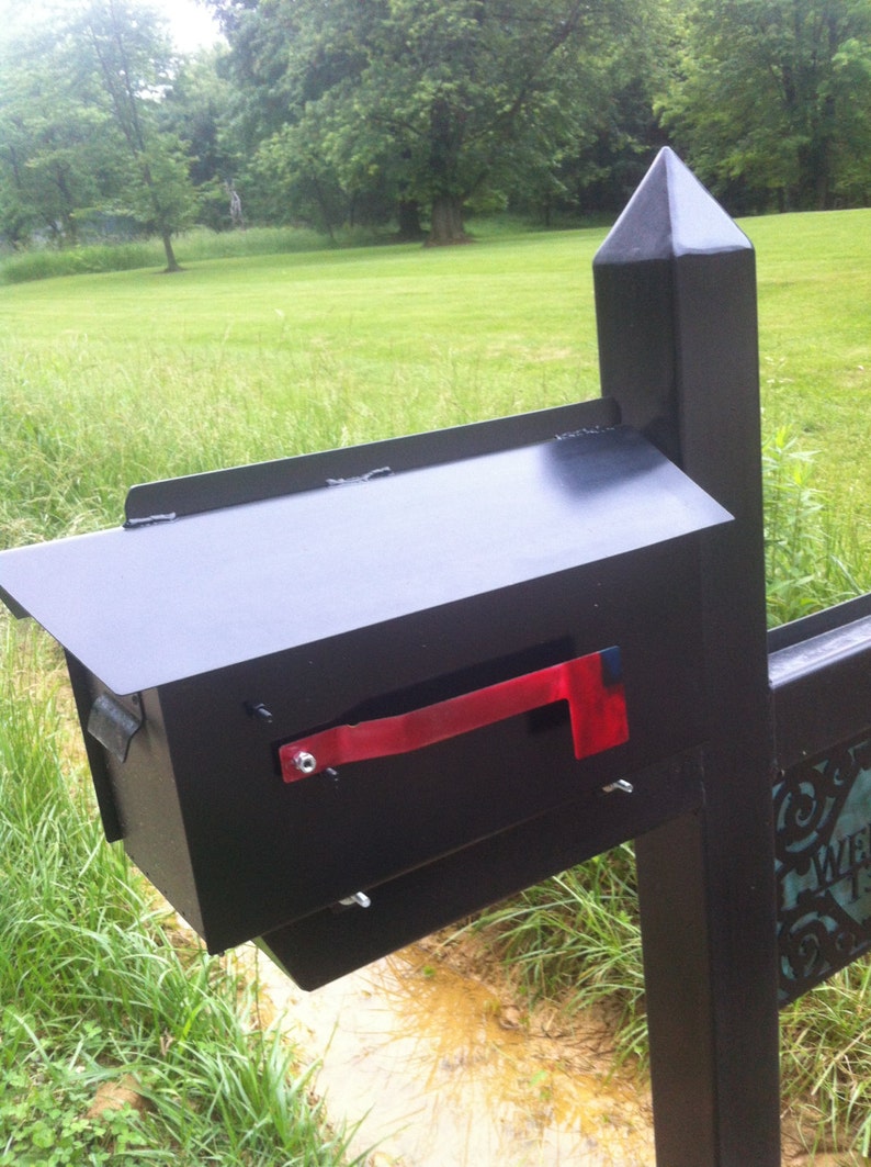 Steel Custom Mailbox Metal Mailbox Steel Customizable Mailbox