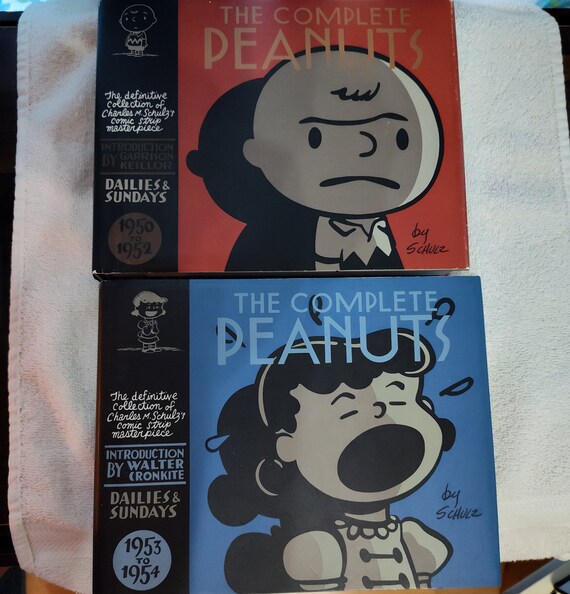 Charles Shulz the Complete Peanuts Book 1950 to 1952 & 1953