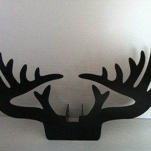 Deer Antler Hitch Receiver Cover: 16 Gauge Steel, Fits 2&quot; Receivers