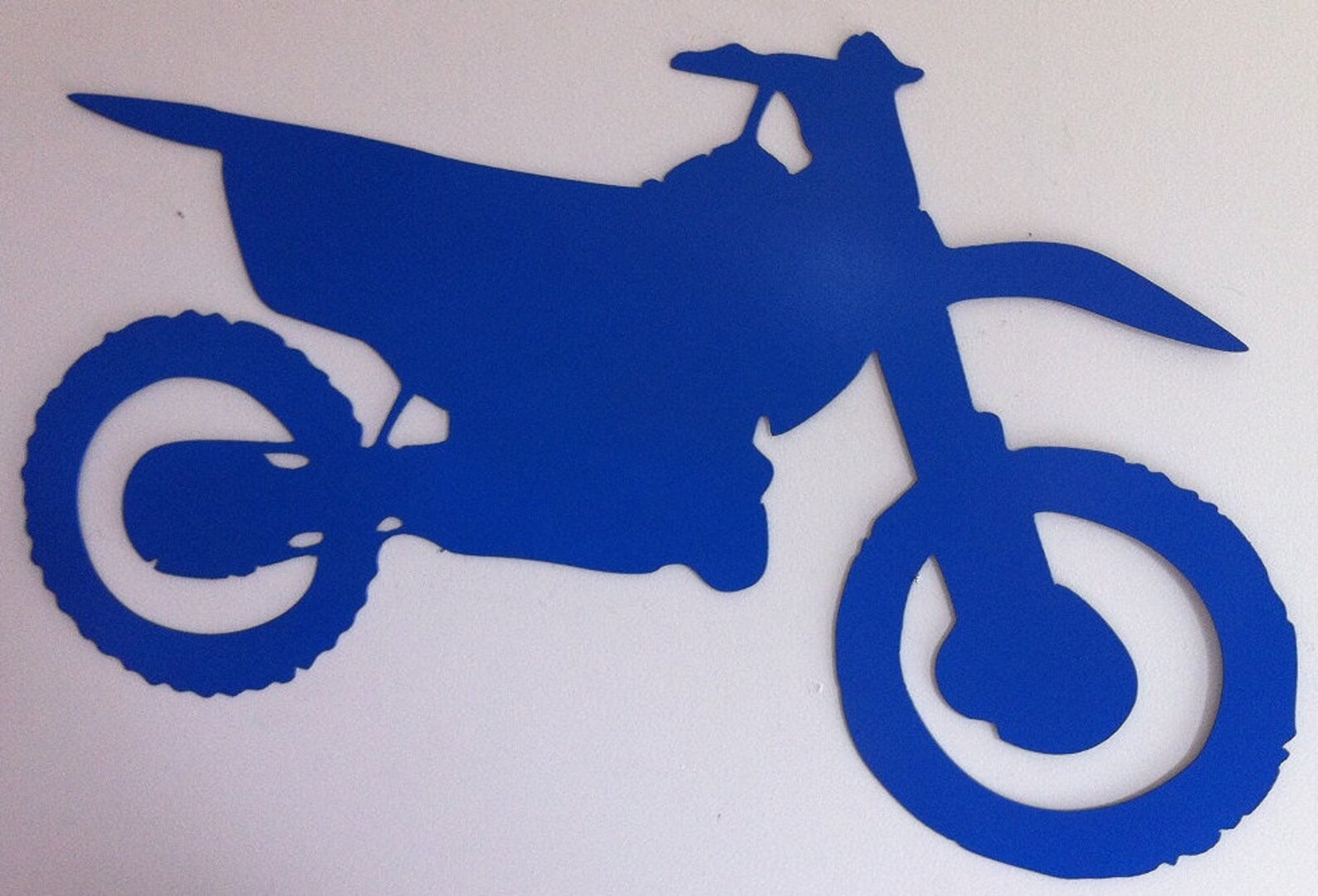Dirt Bike Silhoutte Metal Wall Art Metal Dirt Bike Boy's Etsy