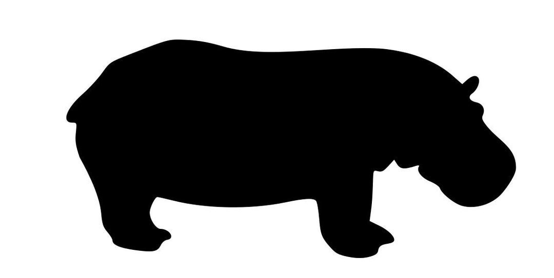House Hippo Wall Mount House Hippo Garden Stake House Hippo Etsy