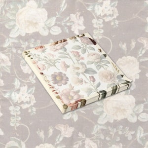 Cottage Florals Post-it® Note Pad, 3x3 or 4x4 Designer Sticky Notes