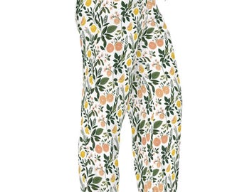 Women's Floral Pajama Pants, Cozy Sleepwear, Lounge Pants, Gift for Her, Relaxation Wear, Spring Fashion