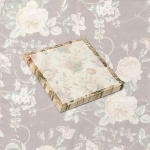 Faded Florals Post-it® Note Pad, 3x3 or 4x4 Designer Sticky Notes