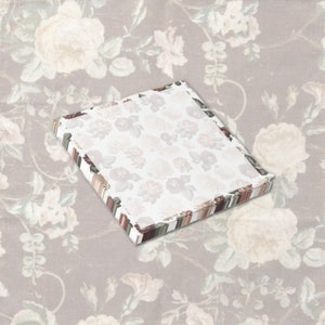Floral Confetti Post-it® Note Pad, 3x3 or 4x4 Designer Sticky Notes