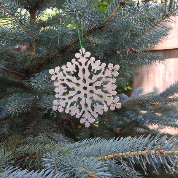 Fretwork Snowflake Ornament