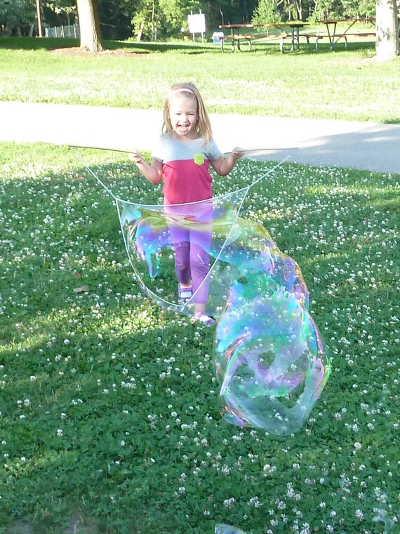 tri string bubble wand