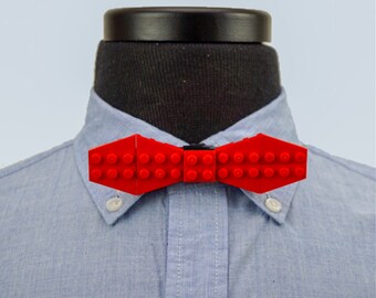 Red Slim Bow Tie | Toddler Bow Tie Set | Bow Tie Gift for Husband