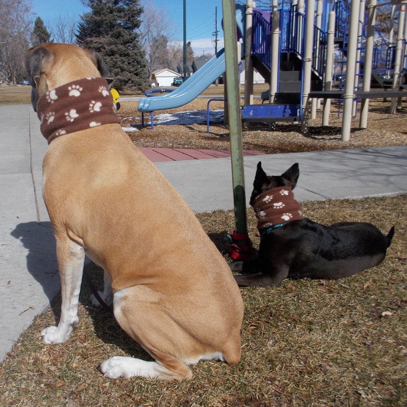 Fleece dog neck warmer scarf snood gaiter collar cover Etsy