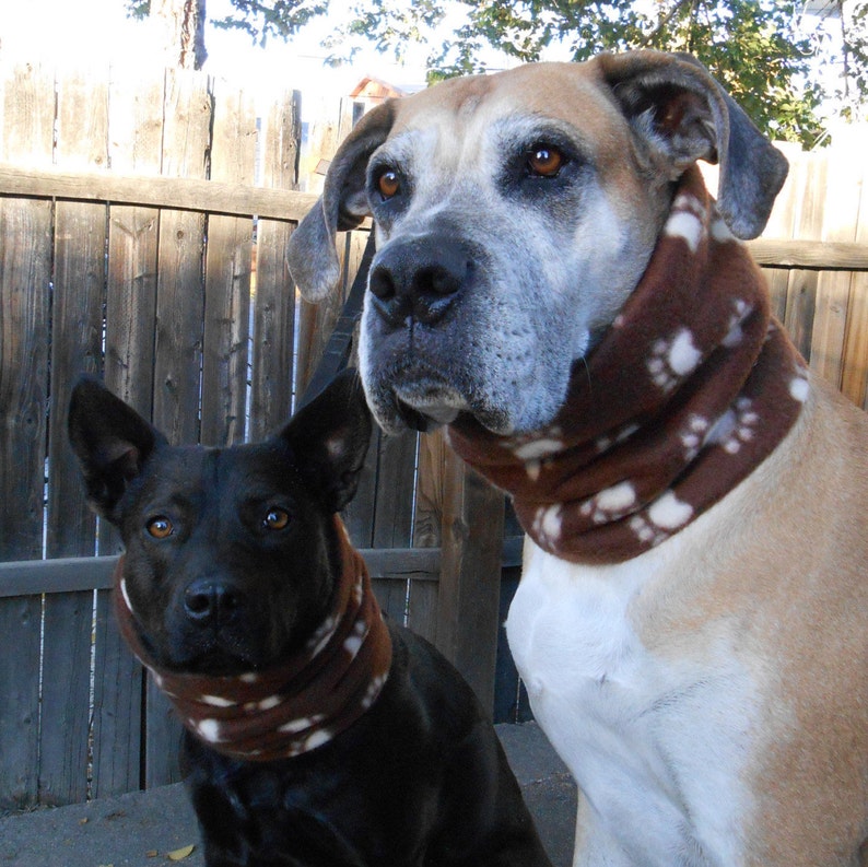 Fleece dog neck warmer scarf snood gaiter collar cover Etsy