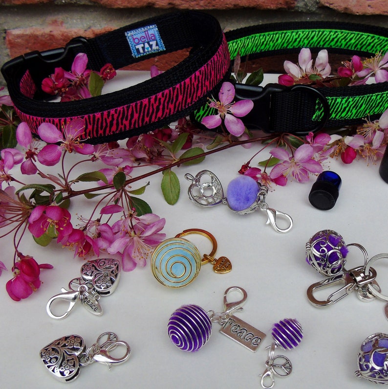 Scented Calming Pet Collar Aromatherapy Dog or Cat Collars in Etsy