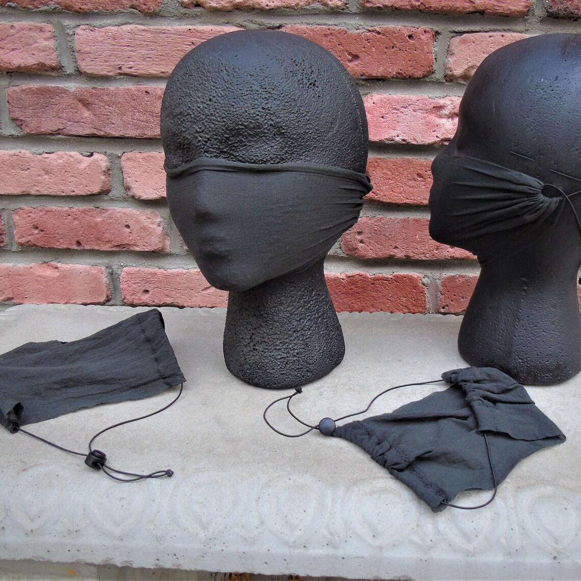 2 Panty Hose Adult Face Masks Sheer Mask Covers Mouth Nose Etsy