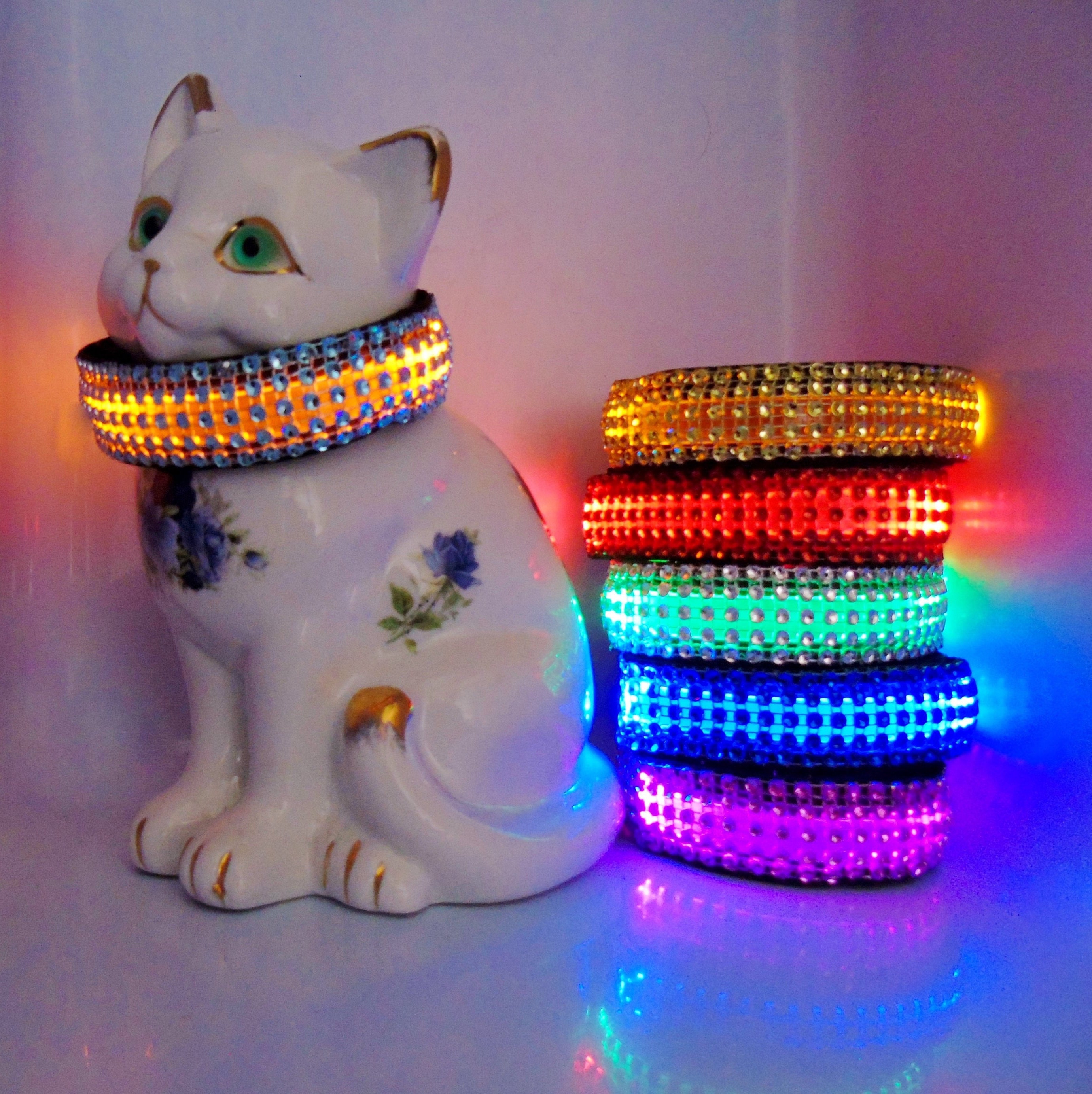 led cat collar