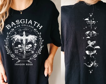 Basgiath War College Shirt: Dragon Rider Comfort Colors Tee