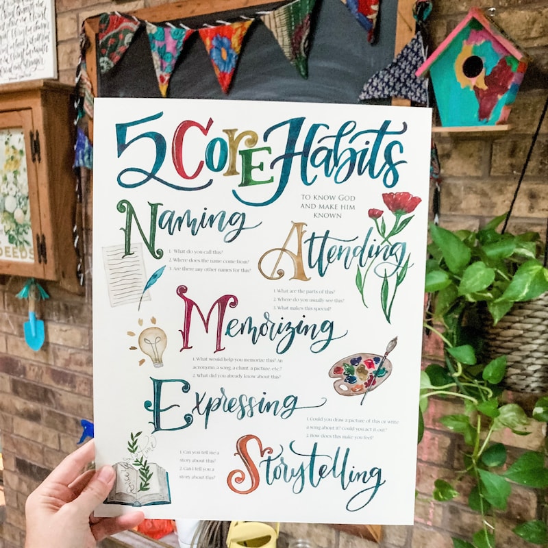 Core Values Poster - Etsy