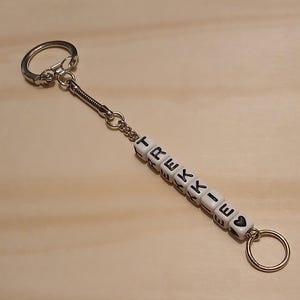 Trekkie Charm with Snake Keychain