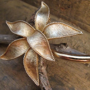 EMMONS ヴィンテージ ブローチ Vintage Emmons Brooch, Vintage Emmons Jewelry, Large Gold