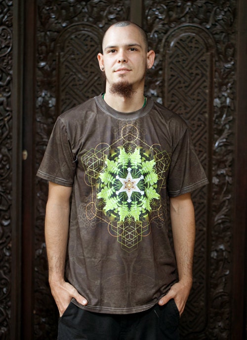 Mycélium fougère / / T-shirt en coton pour hommes / / Mandala chemise / / chemise de géométrie sacrée / Crystalotus Shirt / chemise, tee-shirt psychédélique, chemise festival Mycélium fougère / / T-shirt en coton coton en pour hommes / / Mandala chemise / / chemise de géométrie sacrée / Crystalotus Shirt / chemise, tee-shirt psychédélique, chemise festival f8f4d8