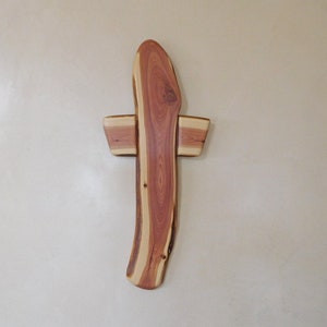Live Edge Red Cedar Wall Cross