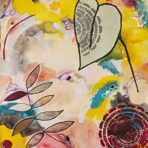 ORIGINAL Gemälde. Acrylfarbe Mixed Media WandKunst Home Dekor. | Etsy