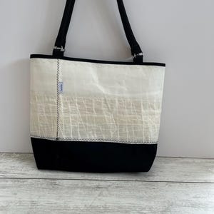 Minimalistische Kevlar Segeltuch Einkaufstasche Handgemachte Eco Strandtasche | Sailing Lifestyle Umhängetasche | Nautische Reisetasche