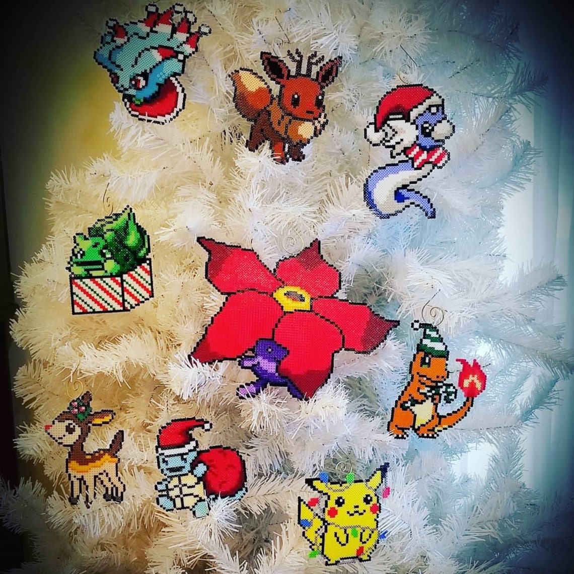 Pokemon Christmas Tree Ornaments Etsy